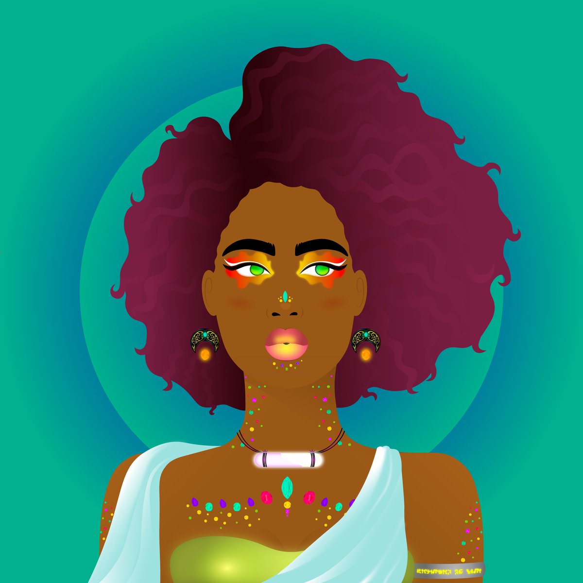 EthMichelle's tweet image. My conviction is so strong in @worldofwomennft I just added this crazy beautiful Big Burgundy to my family  of WoWG ❤️. Let’s see your BB!! 🔥 #wowfollowwow #thetimeiswow 🔥