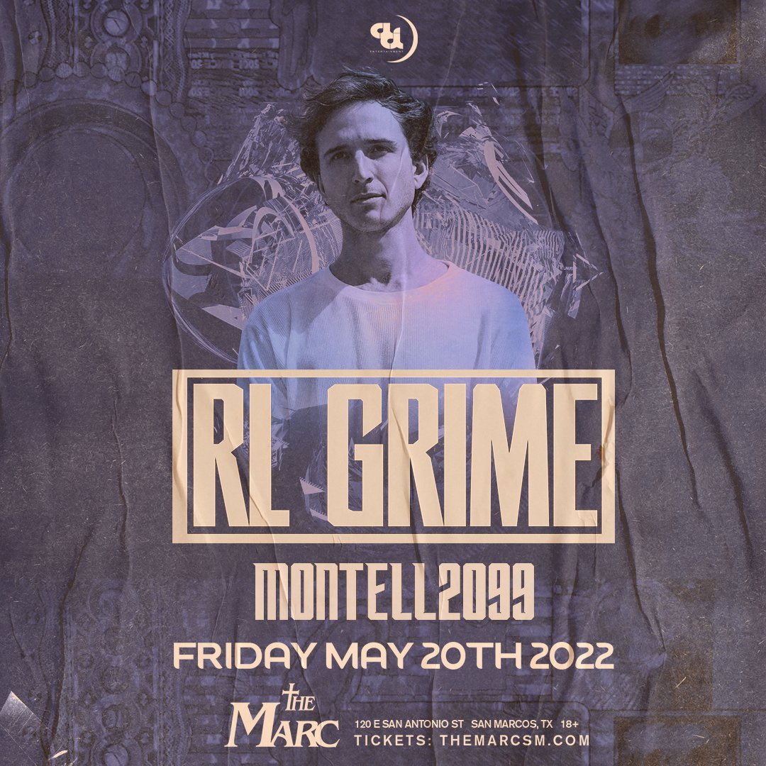 San Marcos RT/Like for a chance to win 2 tickets to <a href="/RLGRIME/">RL GRIME</a> w/<a href="/montell2099/">montell2099</a>! 

🔥 Must follow 
<a href="/TheMarcSM/">THE MARC</a> 
<a href="/TexasEDMFamily/">TEXAS EDM FAMILY</a> 
🤘🏼 Ends 5/12