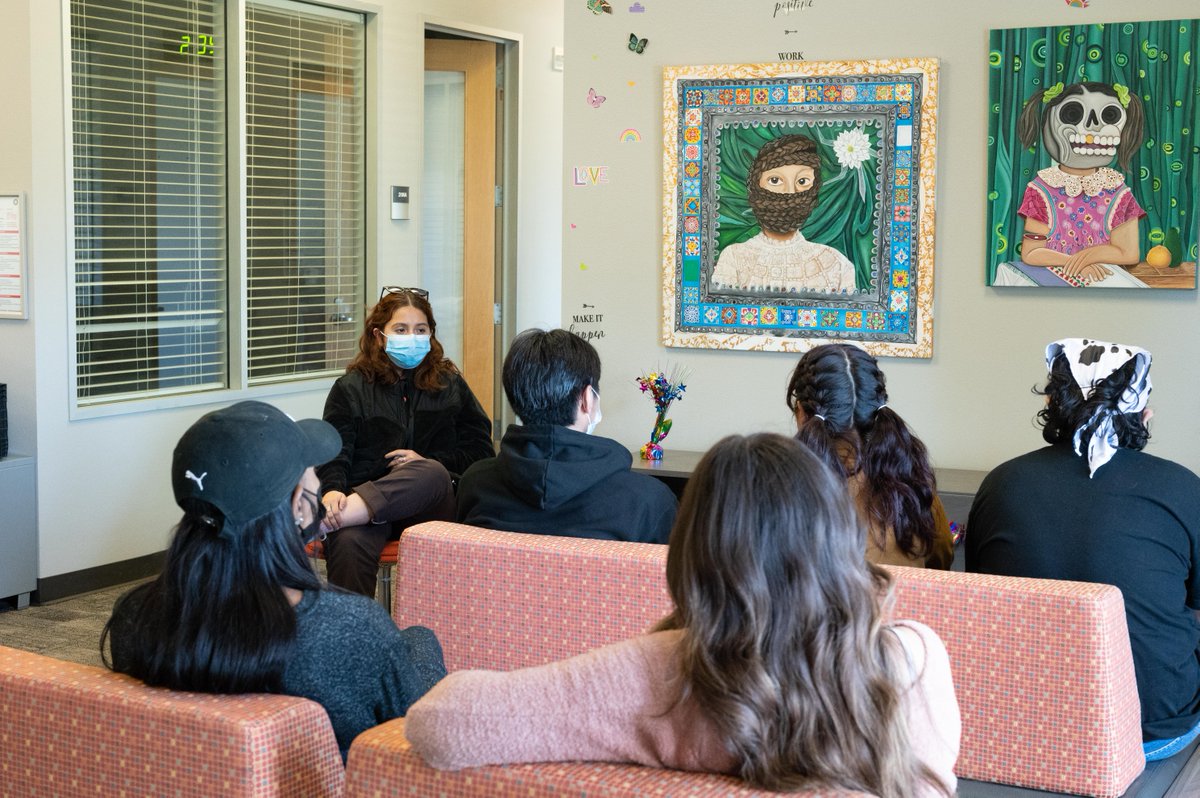 sdcitycollege's tweet photo. Today, we had the privilege to chat with Alondra Zamorano about her Latinx/Queer experience and how art has helped her express her truth.
#sharecity #iamcitycollege #subirculturalcenter https://t.co/JCDZzfSilp