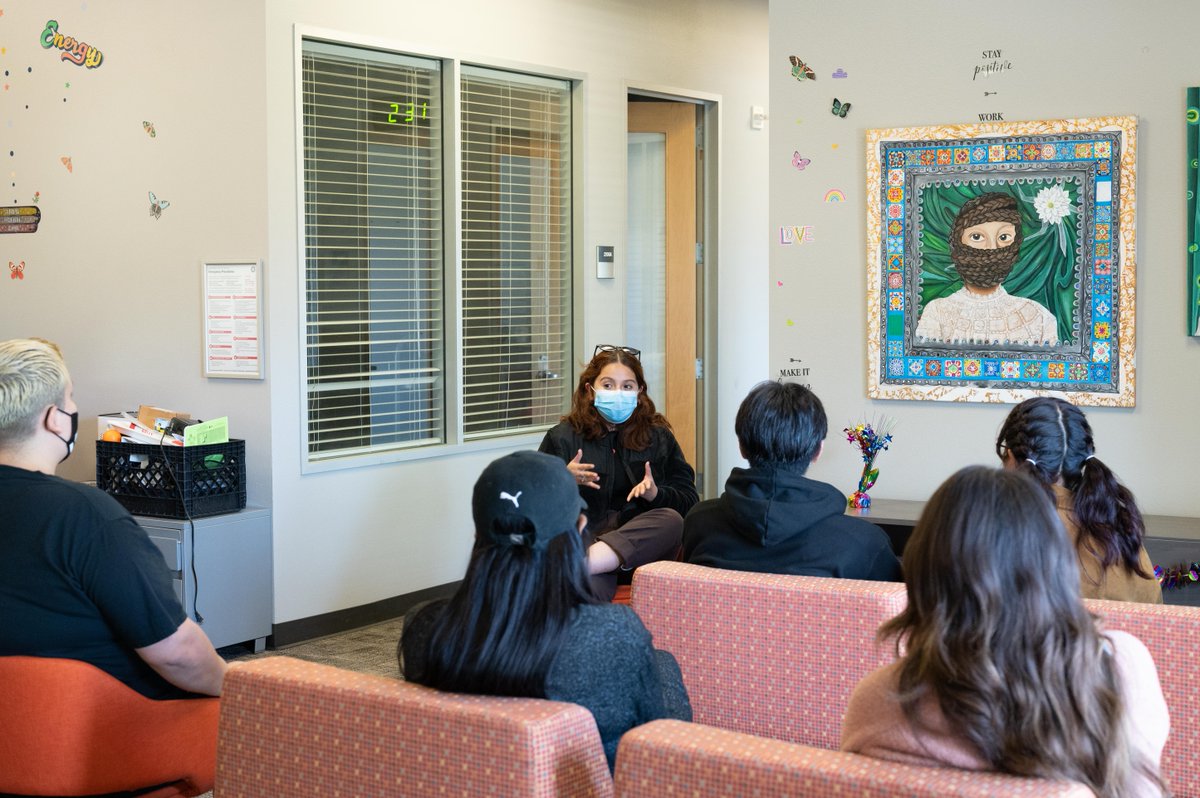 sdcitycollege's tweet photo. Today, we had the privilege to chat with Alondra Zamorano about her Latinx/Queer experience and how art has helped her express her truth.
#sharecity #iamcitycollege #subirculturalcenter https://t.co/JCDZzfSilp