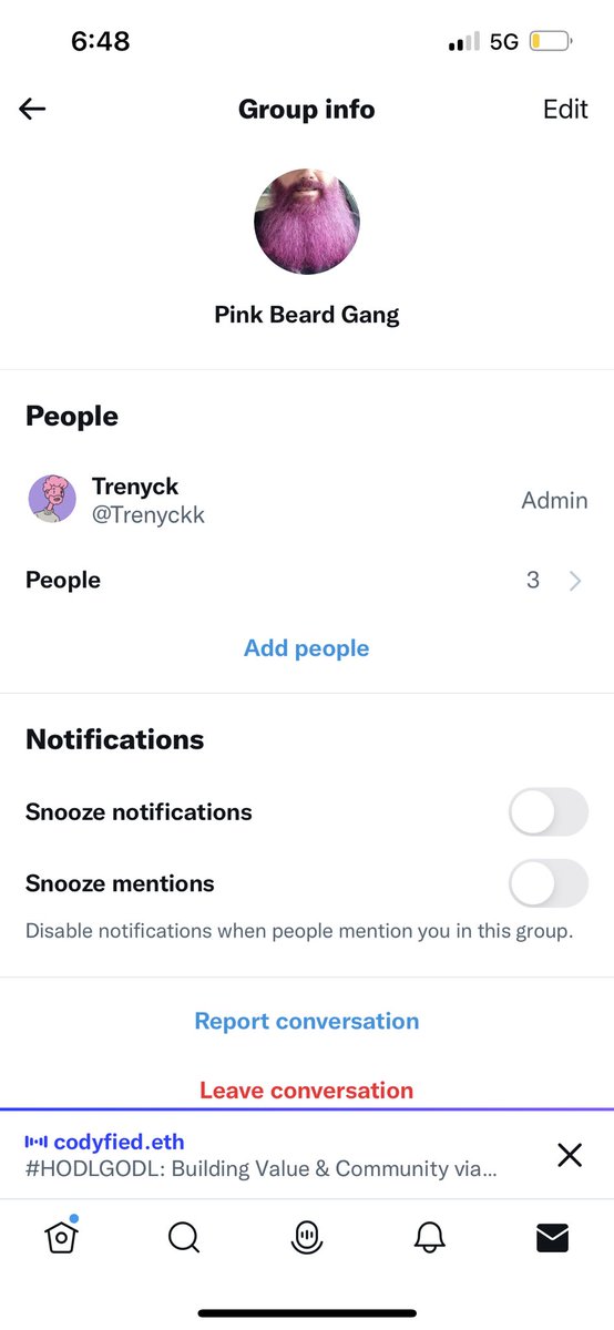 Trenyckk's tweet photo. Speaking of subgroups between the loser club community…. Pink beard gang wya♨️ #pinkbeard @loserclubreborn @itsjvon https://t.co/a0AZDIPEvu