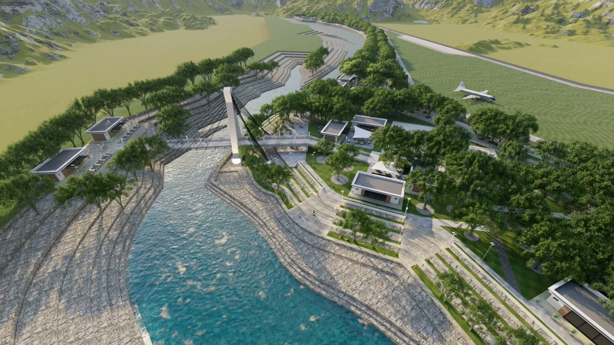 Intervallenato's tweet photo. Así quedará el proyecto del Ecoparque del río Guatapurí en Valledupar. 

El alcalde @MelloCastroG, solicita al Concejo autorización de vigencias futuras.

#Guatapurí
#Valledupar 
#Vallenato 
#Comunired
#Vallenatos https://t.co/IhEvpTH87Q