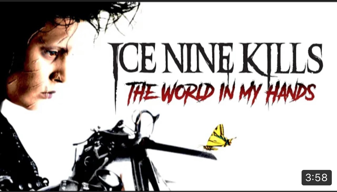 pdxstudios1's tweet photo. Check out our newest fan made music video for Ice Nine Kills-The World In My Hands. https://t.co/Yi6s5phgb7
#iceninekills #timburton #theworldinmyhands #johnnydepp #winonaryder #EdwardscissorHands #music #fanmade #spencercharnas https://t.co/407kGFNBWi