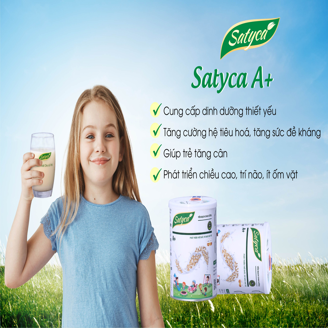 livegoodtour's tweet photo. Satyca A+ Sữa Yến Mạch Dinh Dưỡng Cho Trẻ Em
Cung cấp đầy đủ dinh dưỡng, giúp bé phát triển toàn diện! 
https://t.co/BfjmaLorMz https://t.co/4s2FhZzDn2