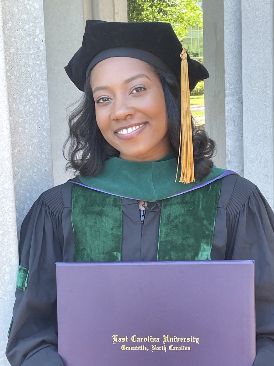 In 3rd grade I had my teacher look up how to spell “anesthesiologist” because that was going to be my future career. That goal was finally accomplished! Thank you to all who supported me and the best classmates! ⁦⁦⁦<a href="/ECUBrodySOM/">ECU Brody School of Medicine</a>⁩ 

Whitney Melvin, MD