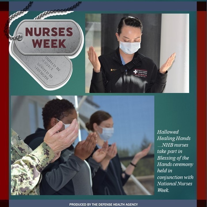 NavyMedicine's tweet photo. NH Bremerton celebrates National Nurses Week! Bravo Zulu to Navy Nurses!
#navynursecorps #NHB #navymedicine #NMRTCBremerton https://t.co/STIvv6jN6Z