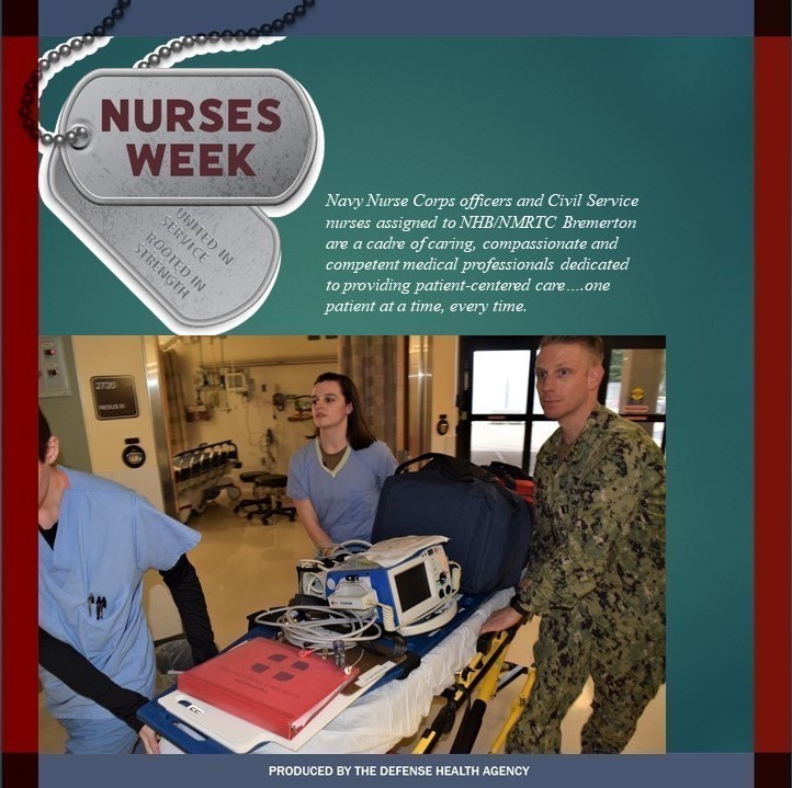 NavyMedicine's tweet photo. NH Bremerton celebrates National Nurses Week! Bravo Zulu to Navy Nurses!
#navynursecorps #NHB #navymedicine #NMRTCBremerton https://t.co/STIvv6jN6Z