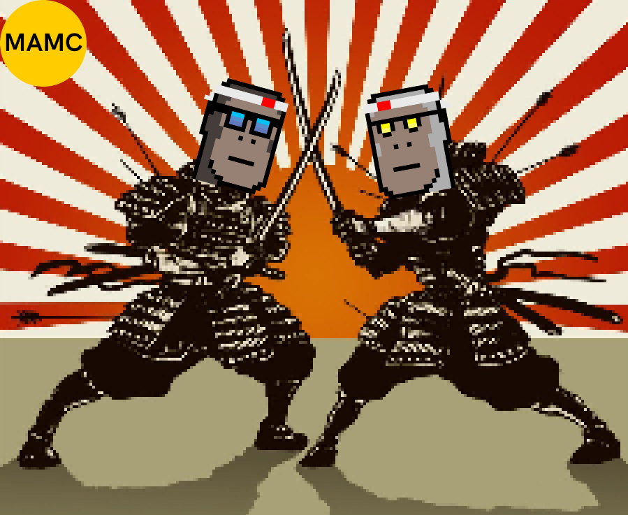 metaapemeta's tweet photo. Sushi Restaurant Battle🎴

#NFT #NFTS #NFTProject #NFTCommunity #NFTCollection #Metaverse #OpenSeaNFT https://t.co/jrgCXdX2Jd