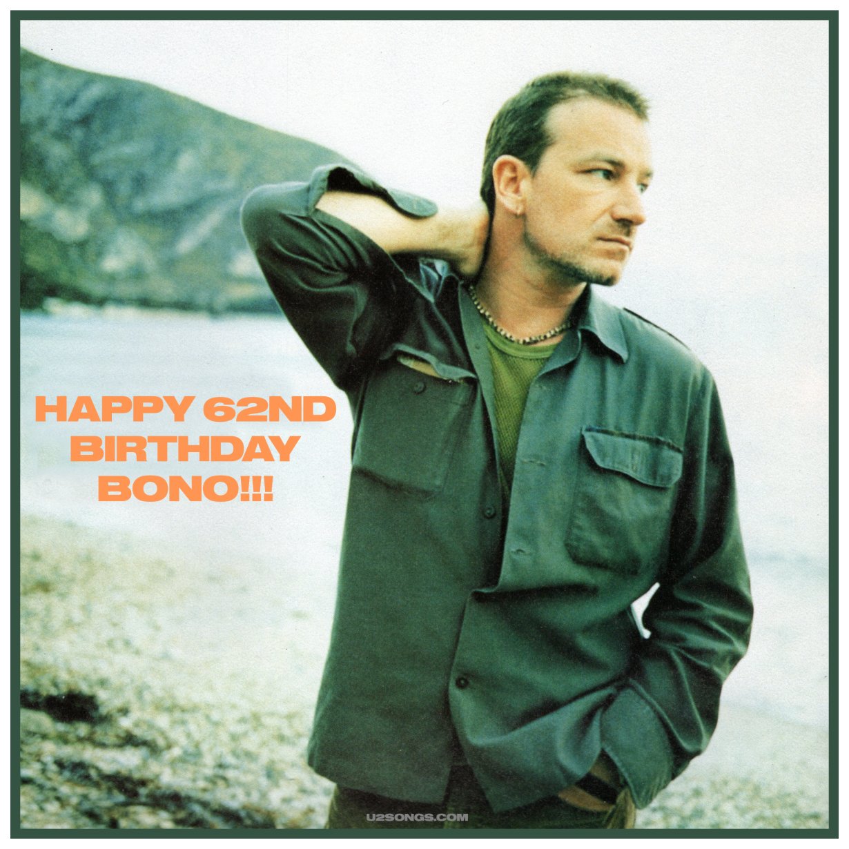 その他 BONO U2Songs.com в X: „As it turns midnight in Dublin, join us in