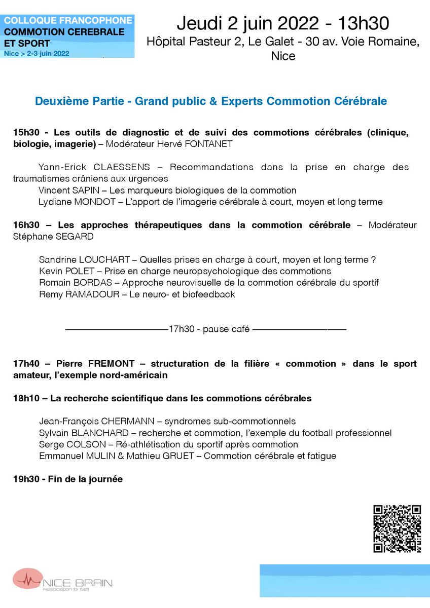 Consultation Mémoire CHU Nice tweet media