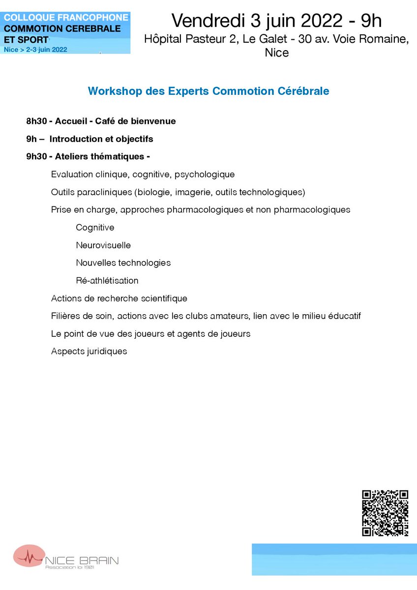 Consultation Mémoire CHU Nice tweet media