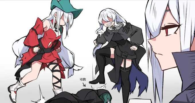 ずっと描きたいと思ってたんだ、海のギャングにしばかれる昆布を

#アークナイツ #明日方舟 #Arknights 
