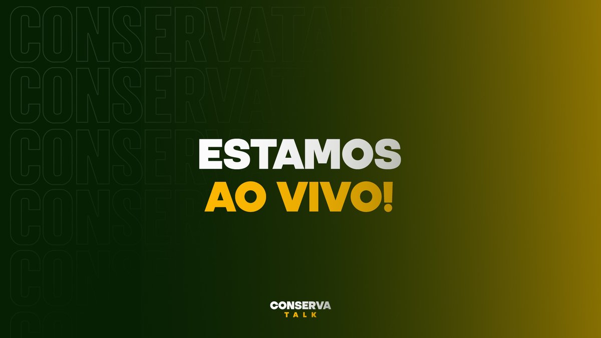 conserva_talk's tweet photo. Assista em: https://t.co/juWOkBPFQ9 https://t.co/QOEBwBj9U8