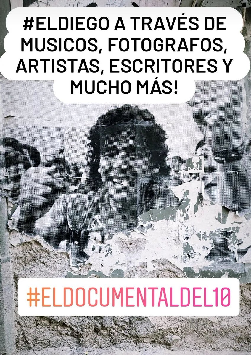Me ayudan con un RT? Próximamente #eldocumentaldel10
#eldiego A través de músicos, fotógrafos, escritores y más
#cineindependiente
Avances ! 👇
youtube.com/c/DamianOrigin…

#diegomaradona
#DiegoEterno
#maradonaeterno
#maradona
#rockargentino 
Seguime !  instagram.com/damianoriginar…