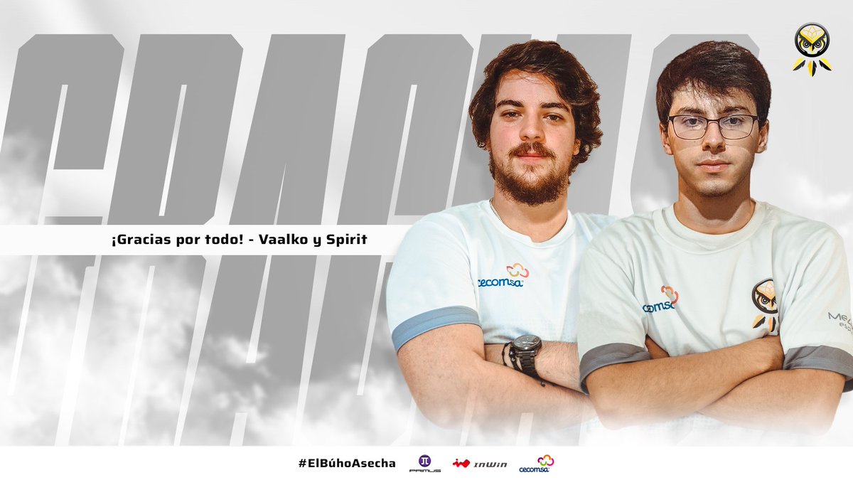 WILDRIFT • Hoy nos despedimos de 2 estrellas, <a href="/Vaalko0/">Vaalko</a> &amp; <a href="/Spirit_wr/">Spirit</a> , muchas gracias por formar parte de esta familia.

¡Éxitos en lo proyectos porvenir!