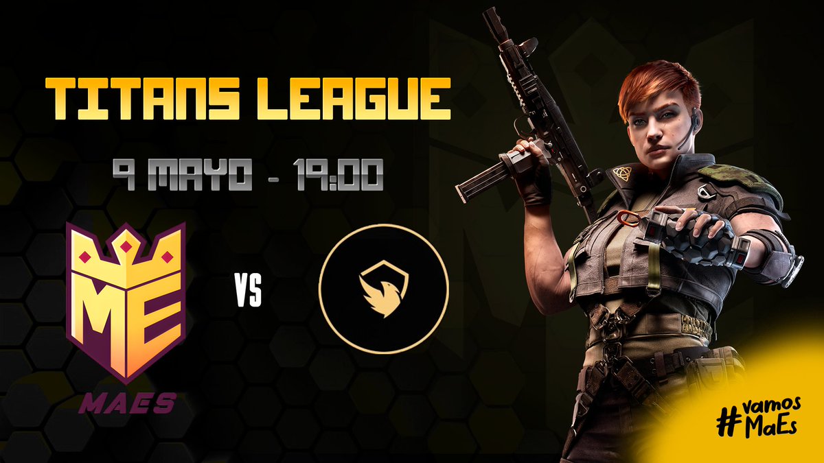 ¡Titans league! El día de hoy nos enfrentamos vs @RevenAcademy en la <a href="/TitansLeague1/">Titans League</a> a las 19:00 CDMX. 

Sigue la transmisión en: twitch.tv/titansleague

💛💜#vamosMaEs💛💜