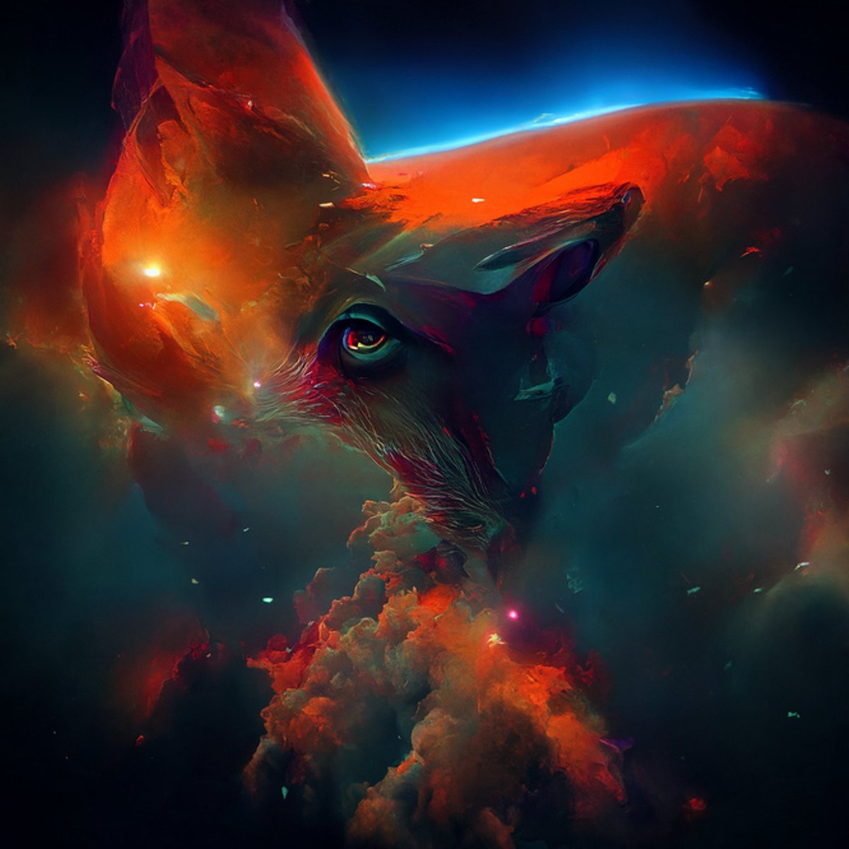 KingDDev's tweet photo. Fox Nebula is now accepting bids
https://t.co/yYkIBXkbSO #rarible
An #AI 1:1 made from #clashingcosmos
#ethereum #nonfungible #digitalasset #nft via @rarible #python #auction #ETH #NFTs #NFTCommumity #NFTcollectibles #art #raribleNFT #python #machinelearning #bigdata #rtitbot https://t.co/SfS6dr3fCQ