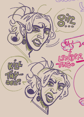 alsoo doodle page recents again ^_^ started doing chibi sketches in this big main page too