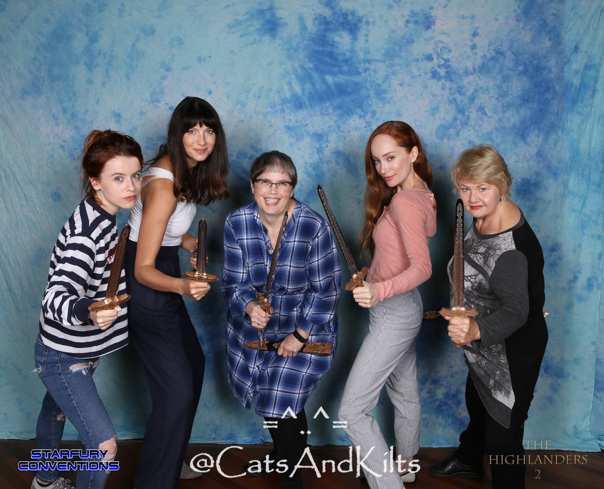 CatsAndKiltsToo's tweet photo. That time I waulked some wool with the cast - oh those faces! (yes Grant is undressing?)
Then I stood shoulder to shoulder with some bad-ass women.
Re-posting some of my favorite #Outlander photo ops.
#catsandkiltsphotoops #highlanders2 #2017 https://t.co/18Te1X6kBP