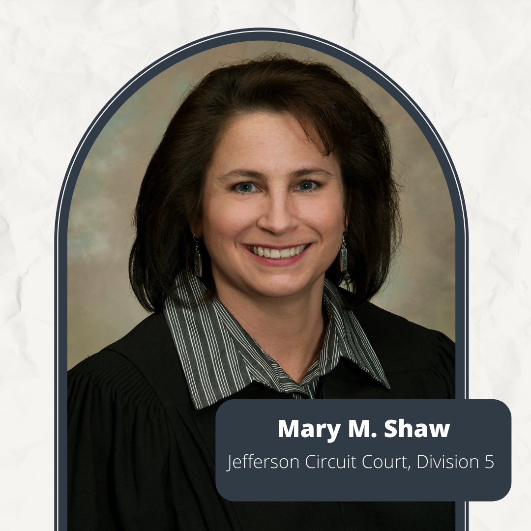 CBJLouisville's tweet photo. Meet CBJ’s endorsement for the Jefferson Circuit Court, Division 5 - Mary Shaw

Keep reading about Mary Shaw and our other endorsements at https://t.co/YJA6shp2XJ (linked in bio) https://t.co/wAw2zsSZ2u