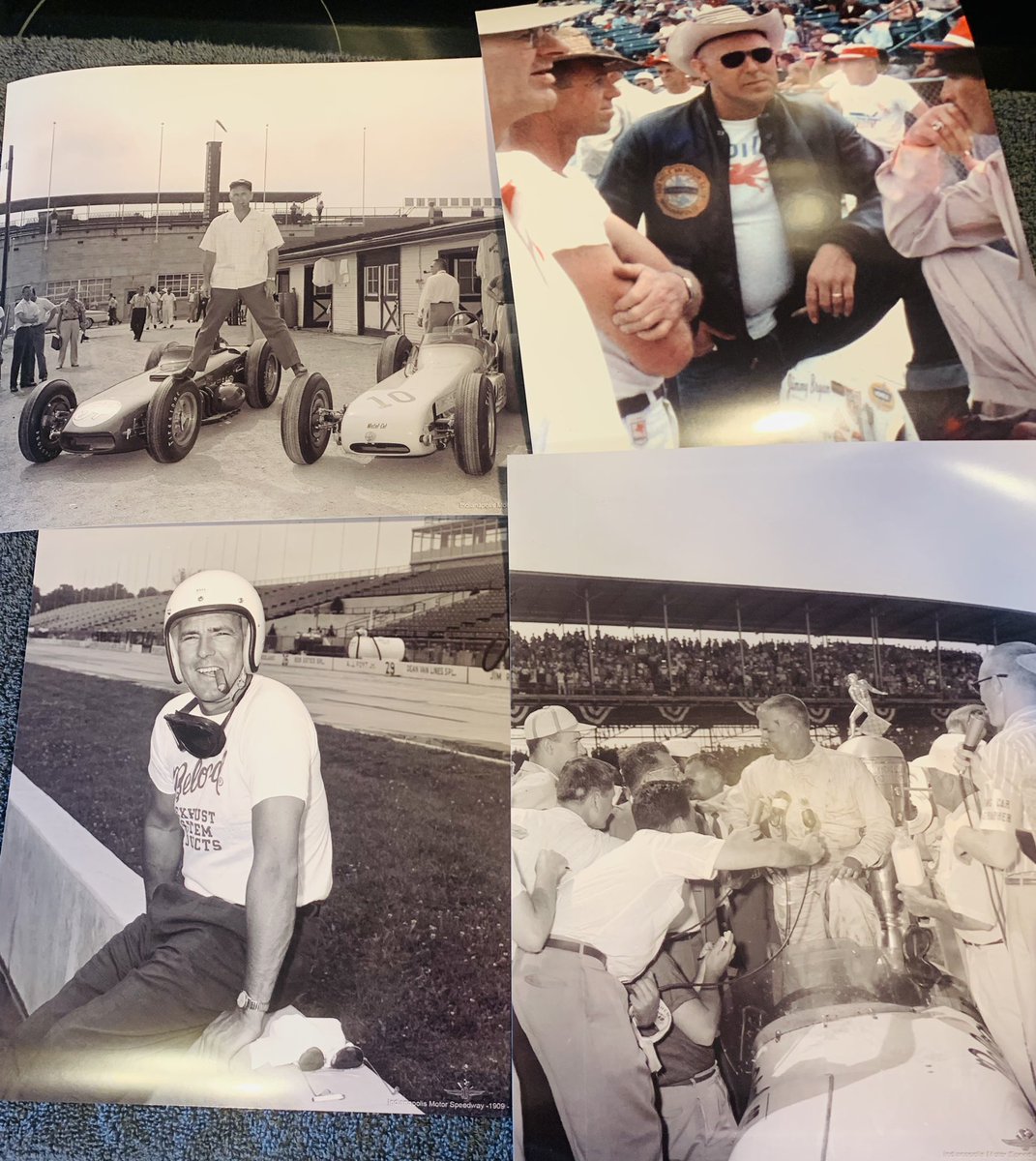 500Indy1911's tweet photo. Big shoutout to Kendra and Colin at the @IMSMuseum Photo Shop!

Extremely knowledgeable and friendly!

Went in to buy 1 picture. $112 and 25 pictures later, here are my 4 favorites!

#JimmyBryan || #IMS || #Indy500 https://t.co/WkrnWACDYH