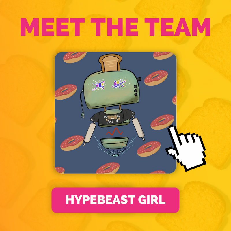 DddbNft's tweet photo. #OurTeam 👨‍💻

Our Hypebeast Girl is a baddie. 😏

🎯 We have so many cool characters!

Check them out:
🔗 https://t.co/LoxojeQPQl

#DudeDDoughBoy #DDDB #TeamMembers #NFTArtCollection #NFTCommunity https://t.co/aVAXy7VTpk