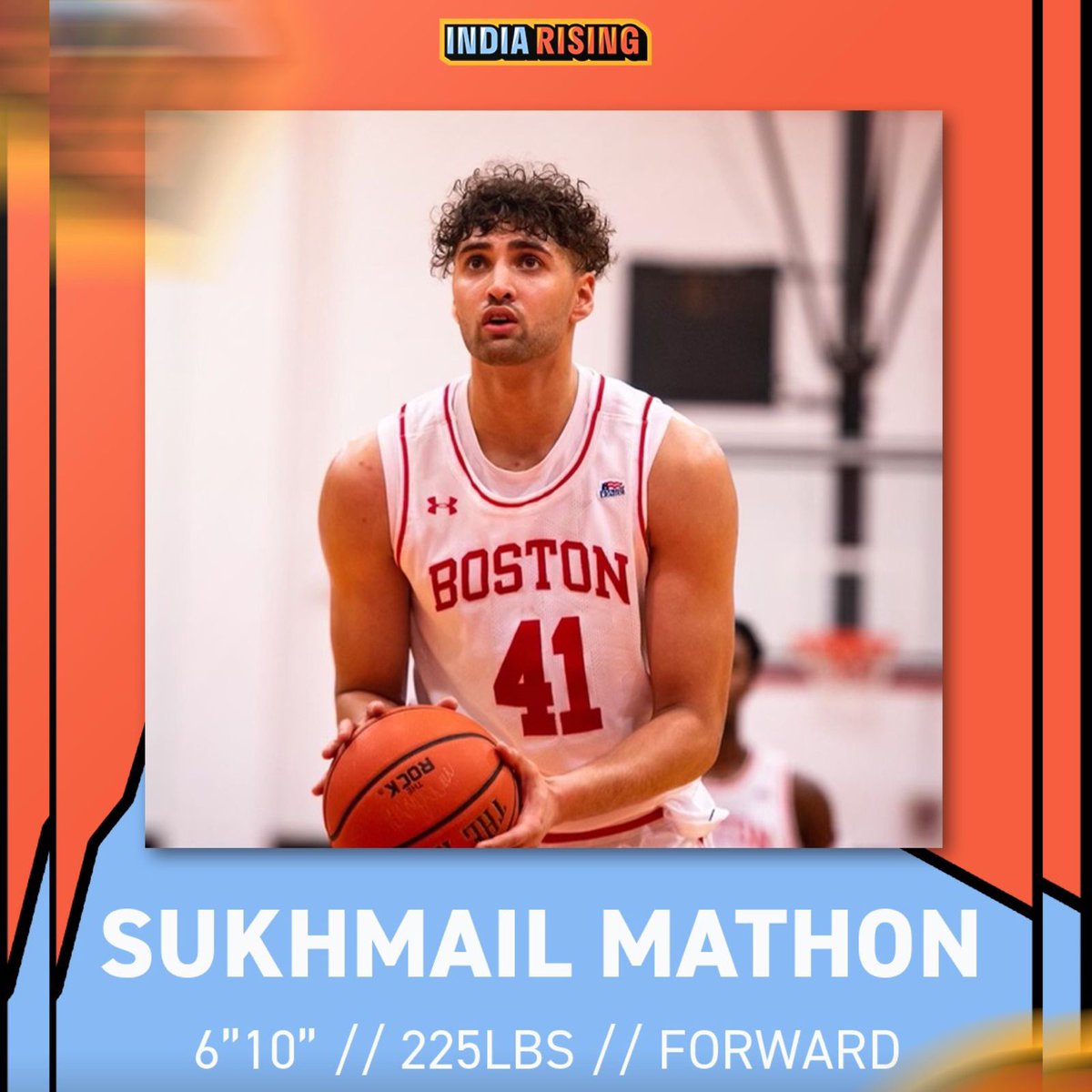 Introducing the first athlete for the <a href="/thetournament/">TBT</a>  from our team <a href="/Smathon123/">Sukhmail Mathon</a>  🏀