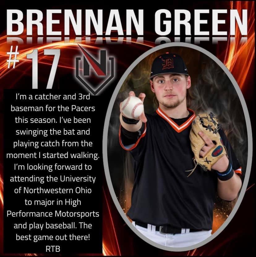 Senior Spotlight -
4 year letter winner and Captain! Great young man on and off the field. Thanks for everything Brennan!