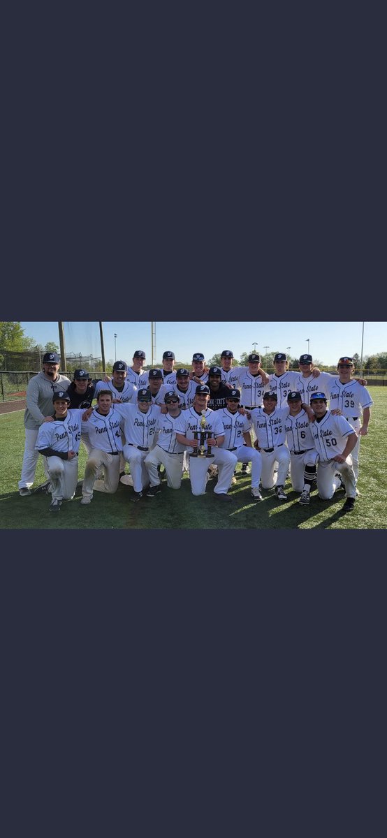PSBC_DII's tweet photo. Your 2022 Chesapeake Regional Champions #roadtobutler #nowwerun https://t.co/UdTp6O5kYZ
