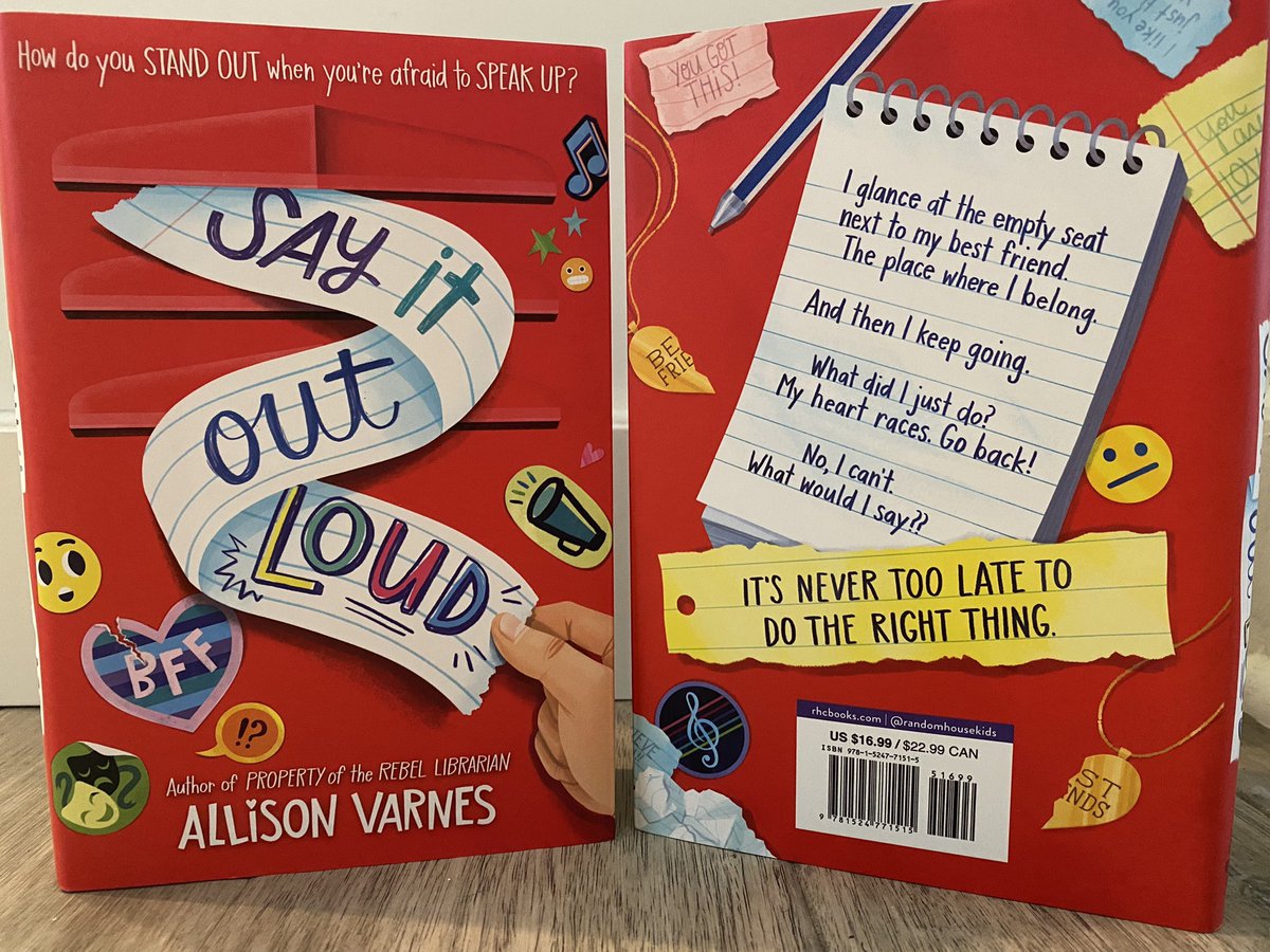 allisonvarnes's tweet photo. I’m celebrating #NationalStutteringAwarenessWeek with a #giveaway for teachers &amp; librarians! 
2 winners will receive a signed copy of #SayItOutLoud, which is only 1 of a handful of stuttering experiences in #kidlit. We need more.

1) F
2) RT
3) Tag a friend.

Ends 5/14. US only. https://t.co/SkKeiV3sLE