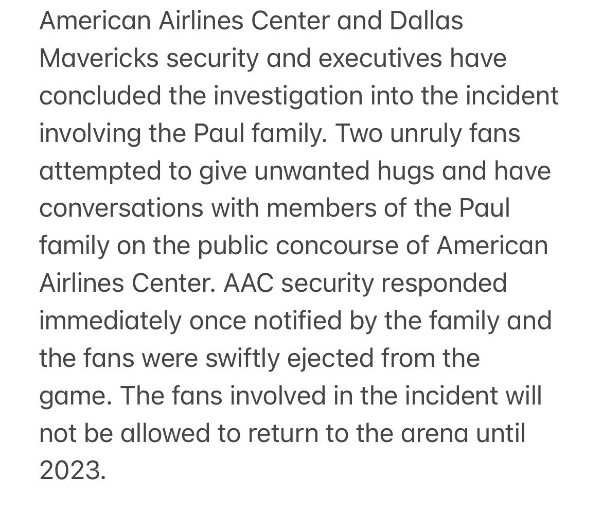 Clay Travis on Twitter: "After an investigation the Dallas Mavericks