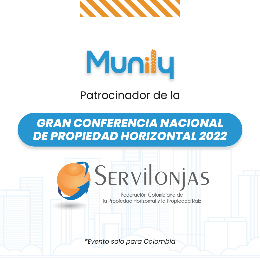 munily_app's tweet photo. Acompáñanos este 17, 18 y 19 de Mayo en la Gran Conferencia Nacional de Propiedad Horizontal Colombia 2022 junto con Servilonjas.
Adquiere tus entradas vía Whatsapp al 3177017090 – 3196468484
#munilyapp #servilonjas #propiedadhorizontal #colombia https://t.co/L4xsttH34r