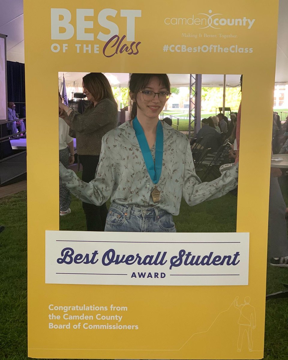 collscounseling's tweet photo. This evening, we are at Camden County College @camdencc , honoring and celebrating our Camden County Best of Class 2022 Awardees! Congratulations Meghan, Phoebe, Muriel, Ja’Vont, Gisseli, Jonah and Ava! #CCBestoftheClass #Classof2022 #CollsCounseling #CollsEdu #RollColls https://t.co/5zDKEdal2t