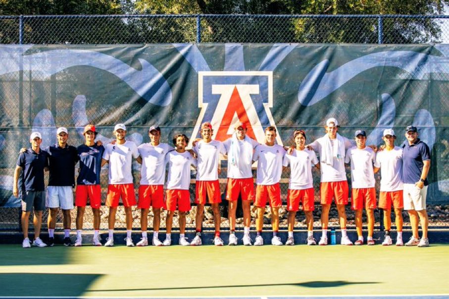 Congrats to <a href="/ArizonaMTennis/">Arizona Men's Tennis</a> on another outstanding year. Always competed at the highest level! #BearDown