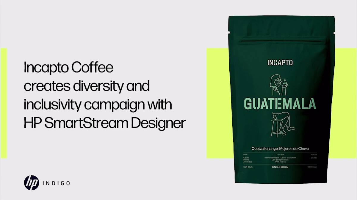 Image for the Tweet beginning: Incapto Coffee created a campaign