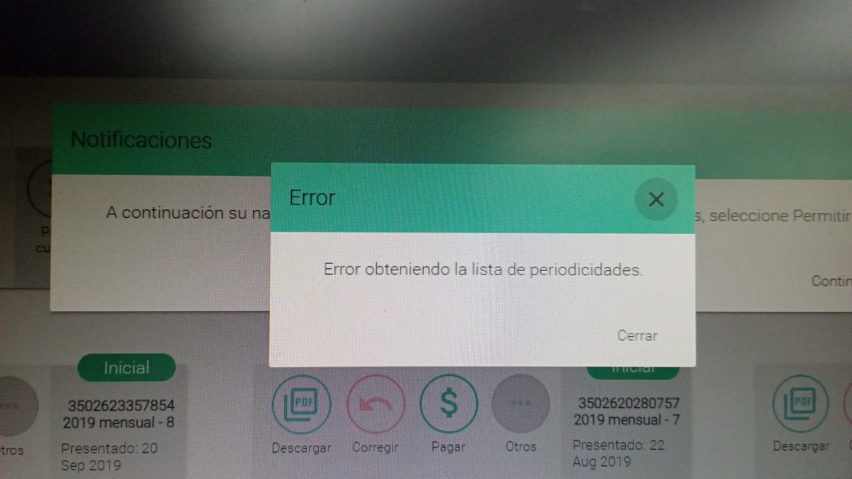 jorgericardob's tweet photo. @DIANColombia al hacer la retención sale este error. Ya borré los coquies. Ya intenté en 2 navegadores. https://t.co/vpQbCXaBys