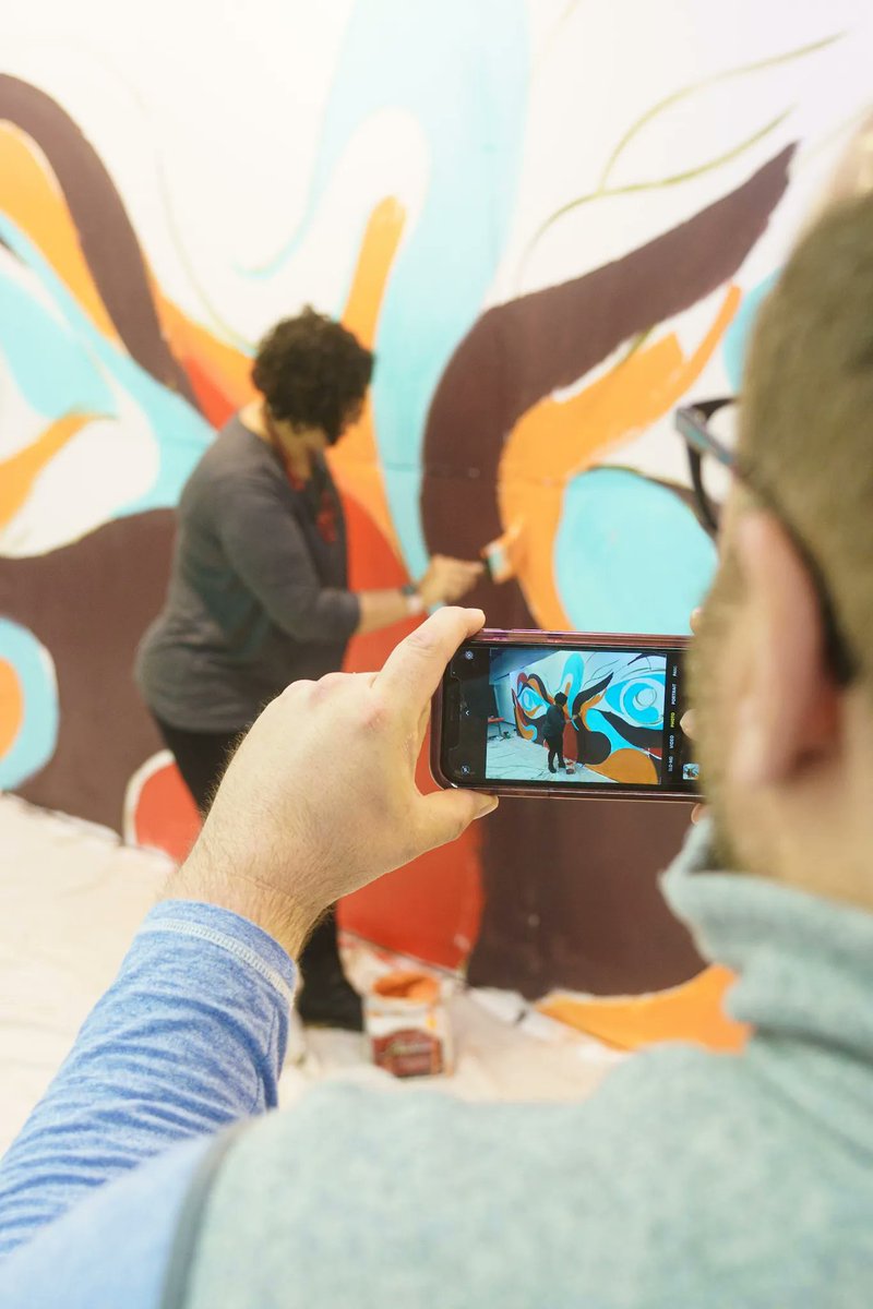 CelebrateFFX's tweet photo. Thank you to everyone who came out to celebrate our Mural Debut with us this Saturday! We hope you enjoyed it, and we can't wait to see you next time! #mural #muraltysons #art #event #thePARC https://t.co/AbtuUevEj7