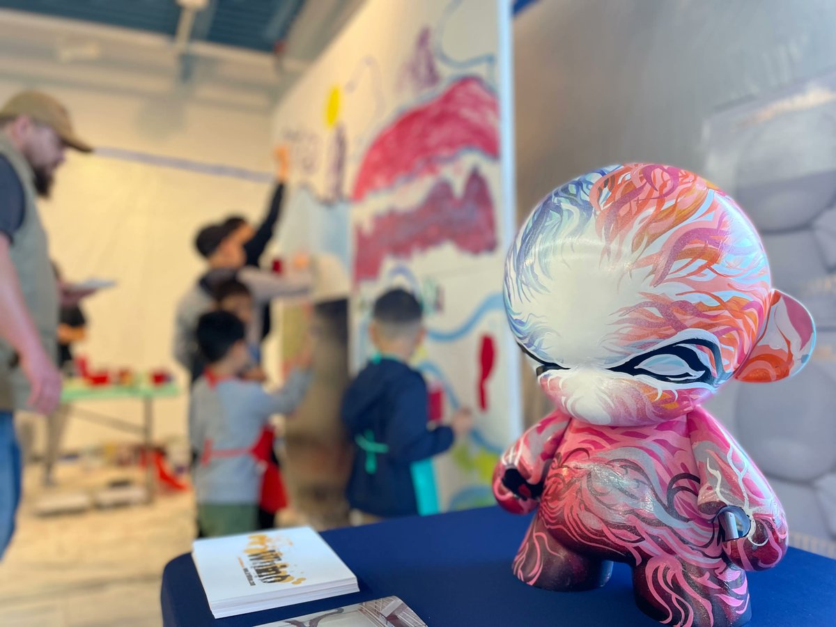 CelebrateFFX's tweet photo. Thank you to everyone who came out to celebrate our Mural Debut with us this Saturday! We hope you enjoyed it, and we can't wait to see you next time! #mural #muraltysons #art #event #thePARC https://t.co/AbtuUevEj7