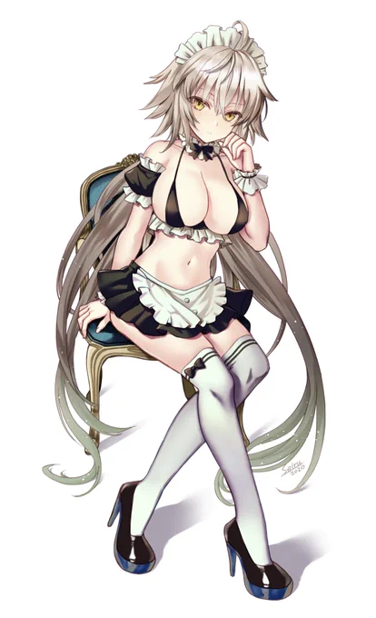 メイドの日なので
今まで描いたメイドランジェリーを🎀 