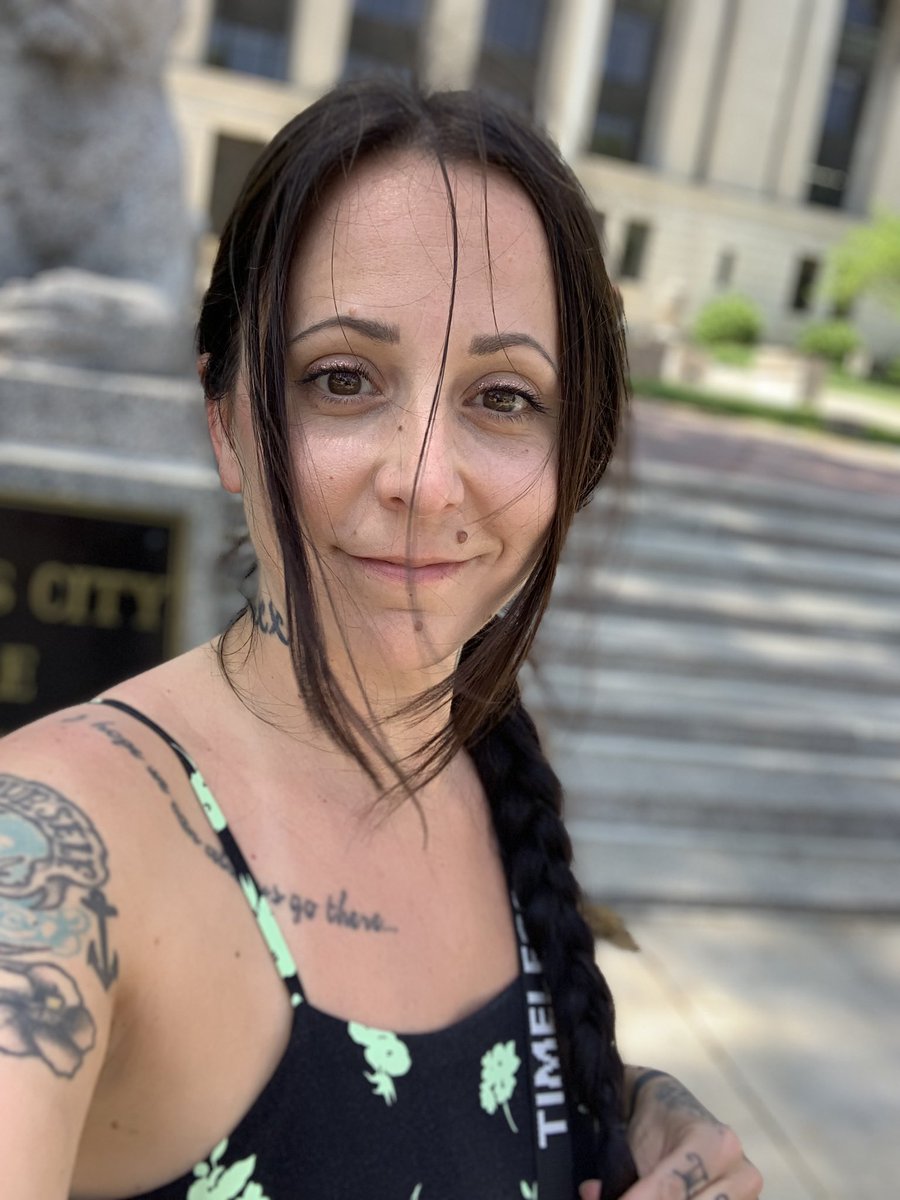 JillSixx's tweet photo. How I feel about @TheStylistFilm now being on @Shudder!! 🥰✂️ https://t.co/eMtAL7m0mu