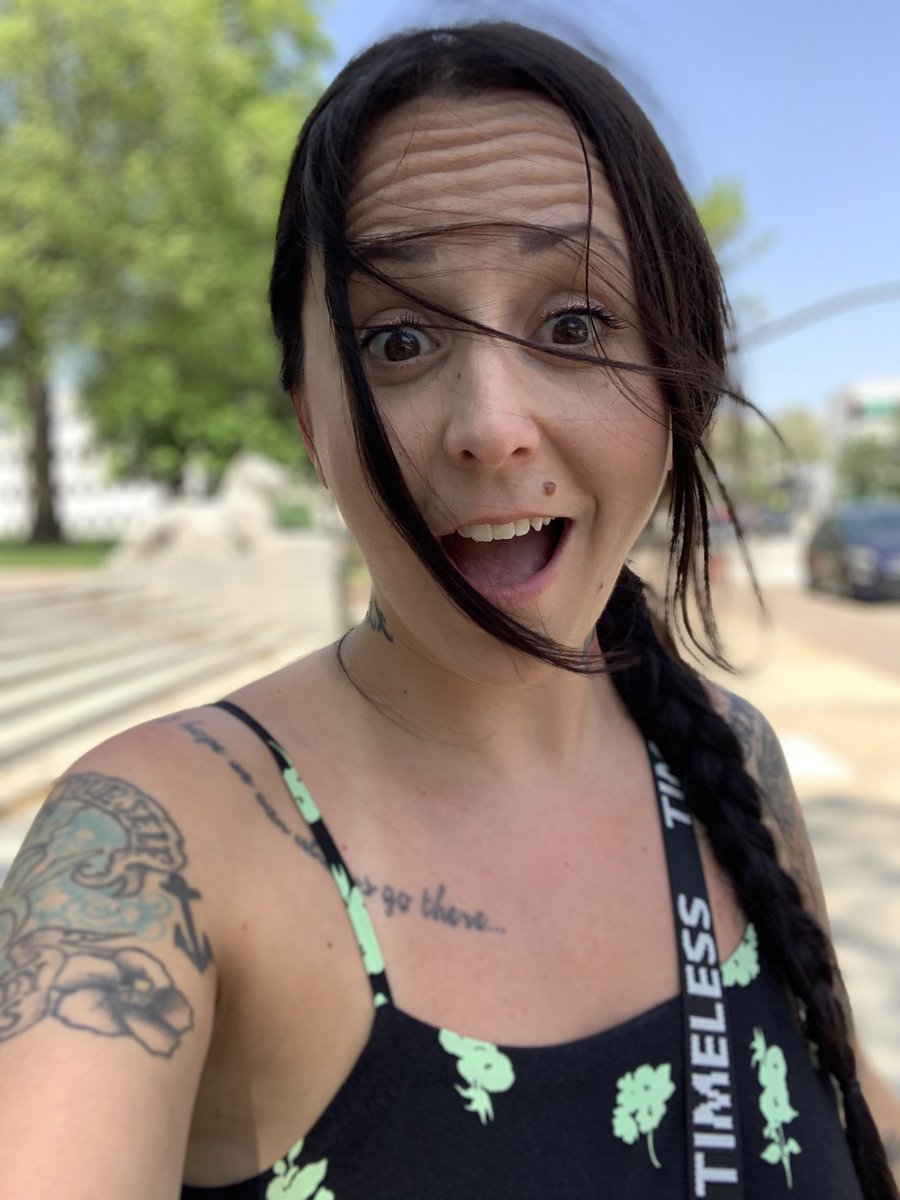 JillSixx's tweet photo. How I feel about @TheStylistFilm now being on @Shudder!! 🥰✂️ https://t.co/eMtAL7m0mu