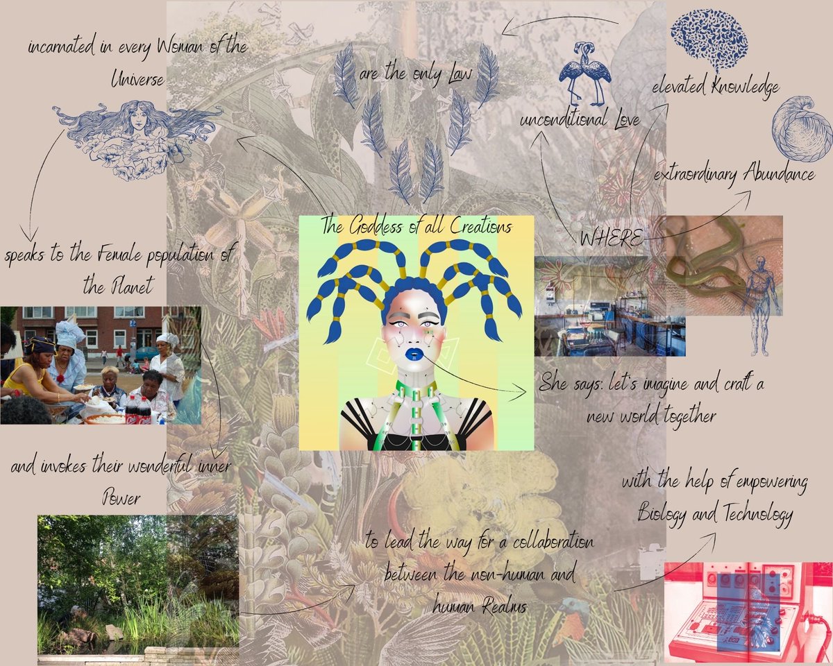 This is my WoW MoodboardLB: The Goddess of All Creations. 
I could used images of my projects. Hope you enjoy the story…
#WoWMoodboard