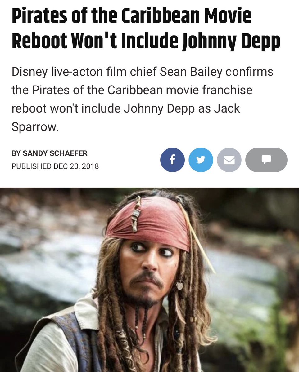 Dec 20, 2018: Disney announces Depp won’t be returning for the next “Pirates of the Caribbean”, as they pursue rebooting the franchise. Depp alleges this decision was a result of Heard’s op-ed, though Disney denies it. In court, Depp later admits he wouldn’t have returned anyway.