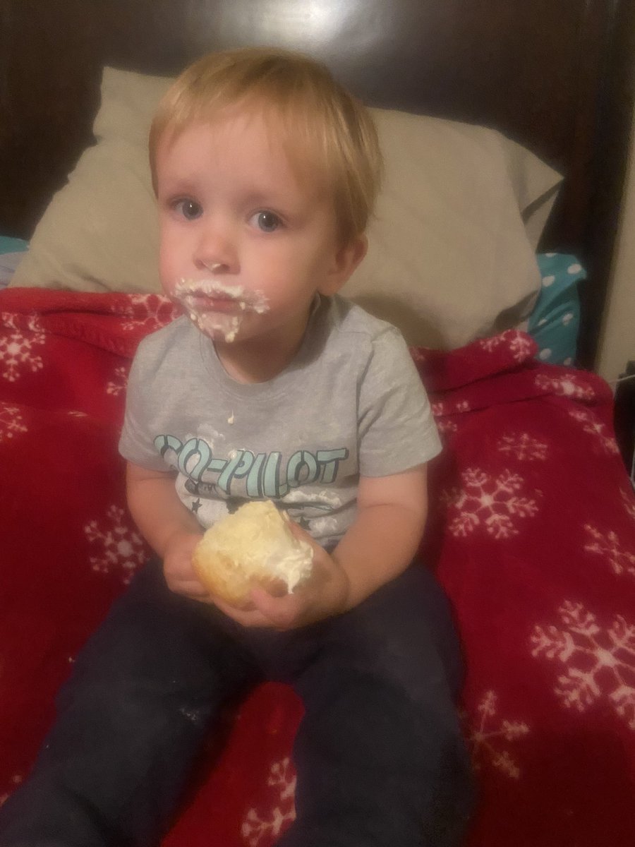 SJHSABrown's tweet photo. My son clearly enjoys @DollyParton coconut cupcakes. https://t.co/s1ELboz98w