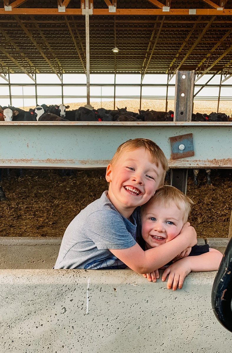 cam_steffy's tweet photo. They may fight like crazy but I’m keeping this as proof that they truly do love each other. 😂 #brothers #checkingcattle https://t.co/iJA5u5rR3G