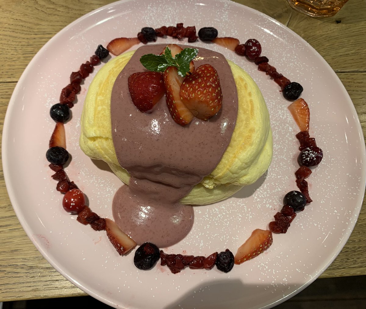 kyoko104's tweet photo. この前食べたパンケーキが美味しかった🎵
#workingholidayconnection https://t.co/sdJ73UE9gx