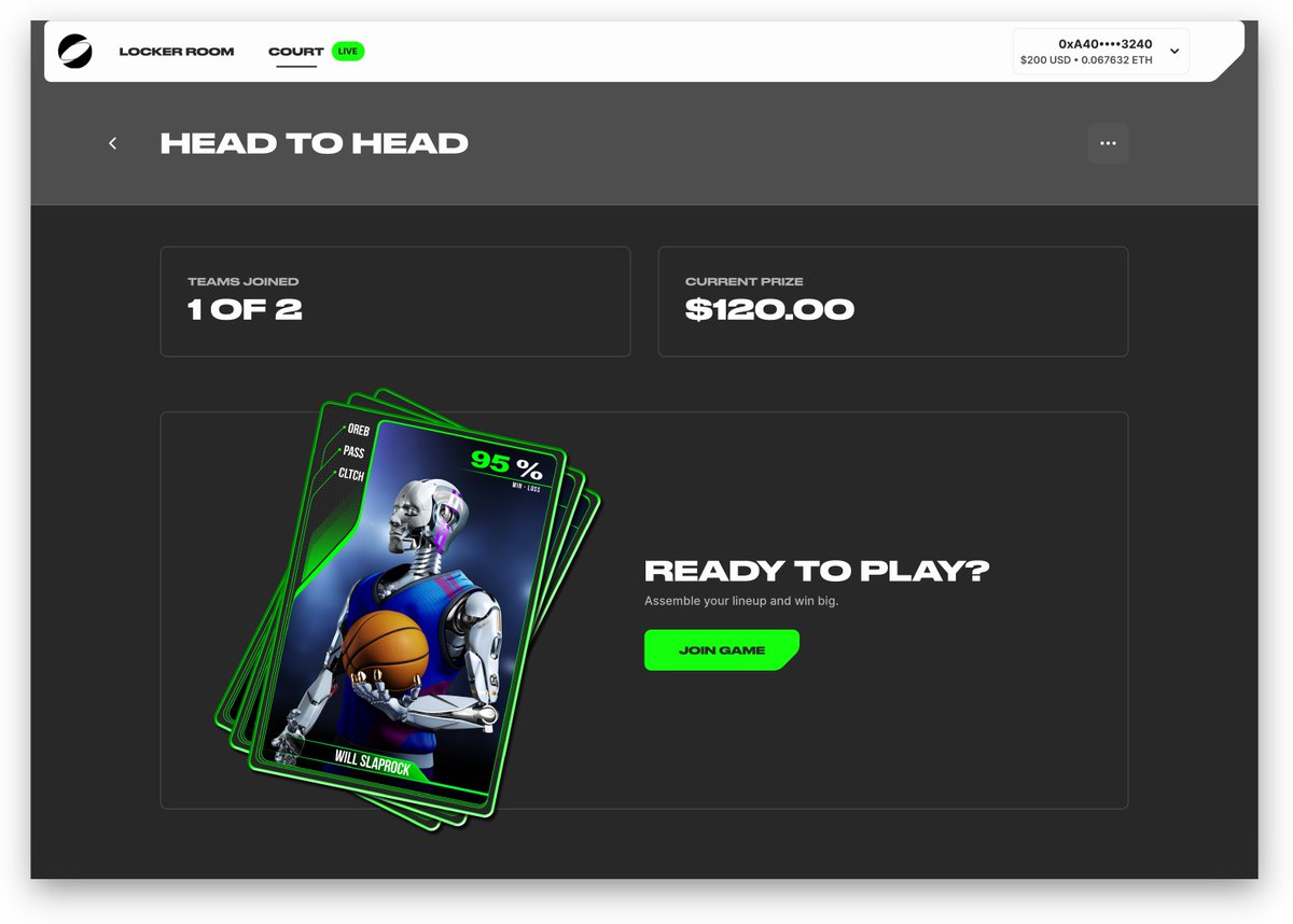 Last week, we talked about your players. Today, let's talk about one of our two gameplay modes: head-to-head contests.