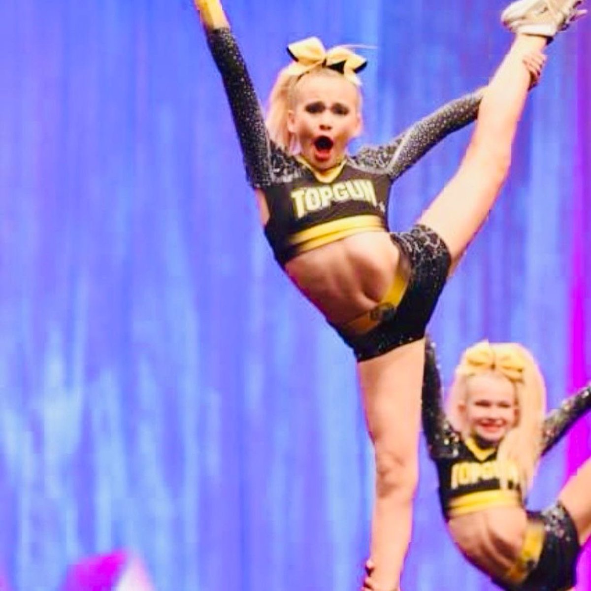 TopGunJags305's tweet photo. ✨In honor of ALL STAR TEAM EVALUATIONS starting today, we’ve got a x2 dose of💡TTP - TRUST THE PROCESS!
😍Raika & Caris joined our program as L3 Jrs. 😌They TTP, & finished this season as a 🏆WORLD CHAMPIONS on 💋Lady Jags & 🥊TGLC!
#TGTTP
#TGJags29 🐆 #OAFAAF 🖤💛 https://t.co/A2rBMFMlcX