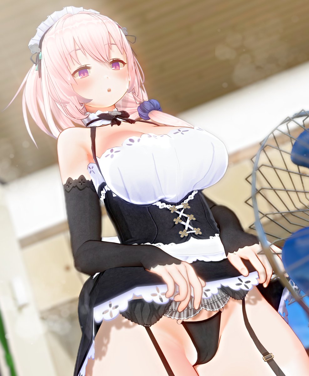 #メイドの日 💙🌸💛 