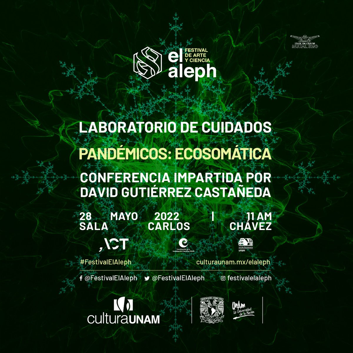 Este 28 de mayo debatiremos sobre ecosomática y cuidados en el marco del <a href="/FestivalElAleph/">Festival El Aleph</a> compartiendo experiencias gestadas en la <a href="/ENESMoreliaUNAM/">ENES Unidad Morelia</a> Gracias Marie Bardet y aliadas por este término potente y salvaje !